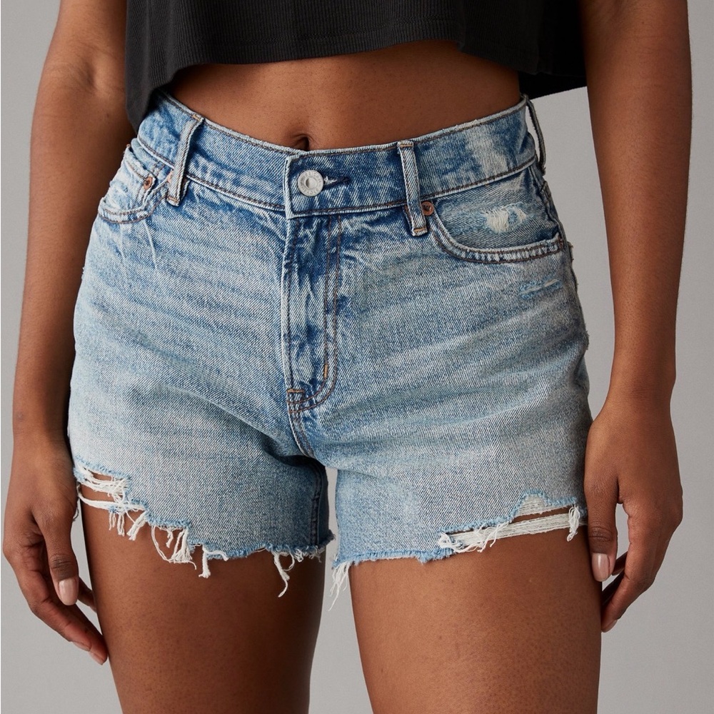 LIKE NEW American Eagle High Waisted Jean Shorts